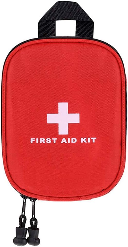 AOUTACC Nylon First Aid Kit Empty, Travel Empty First Aid Kit Pouch Bag for Emergency at Home, Office, Car, Outdoors, Boat, Camping, Hiking(Bag Only)