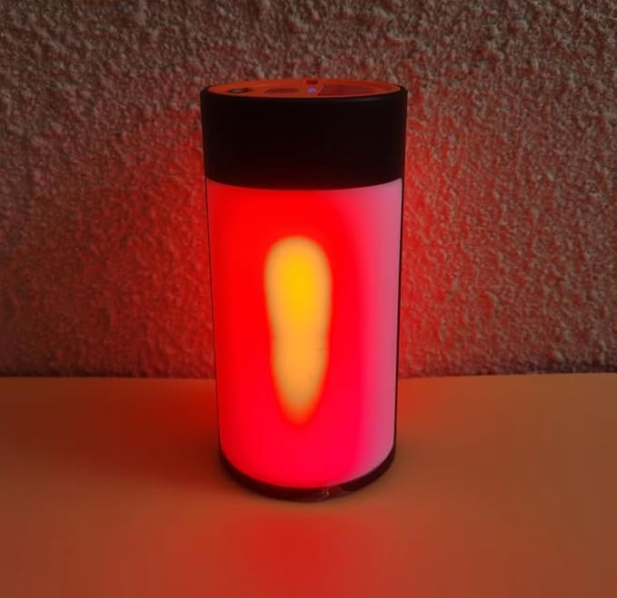 Survival Camping Lantern, Rechargeable LED Camping Lantern,62LEDs,3 Modes & SOS, Rechargeable for 4hrs, Small & Light, Emergency Light for Blackout, Hurricane Hiking Light (Black)