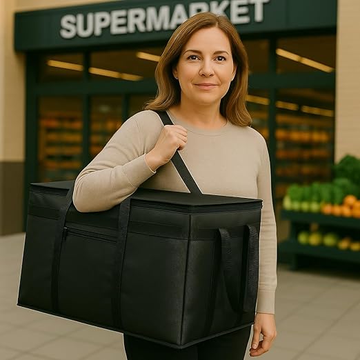 musbus Additional Bottom Plate 2-Pack XXXL Insulated Food Delivery Bag Cooler Bags Keep Food Warm Catering Therma for doordash Catering Cooler Bags Keep Food Warm Catering