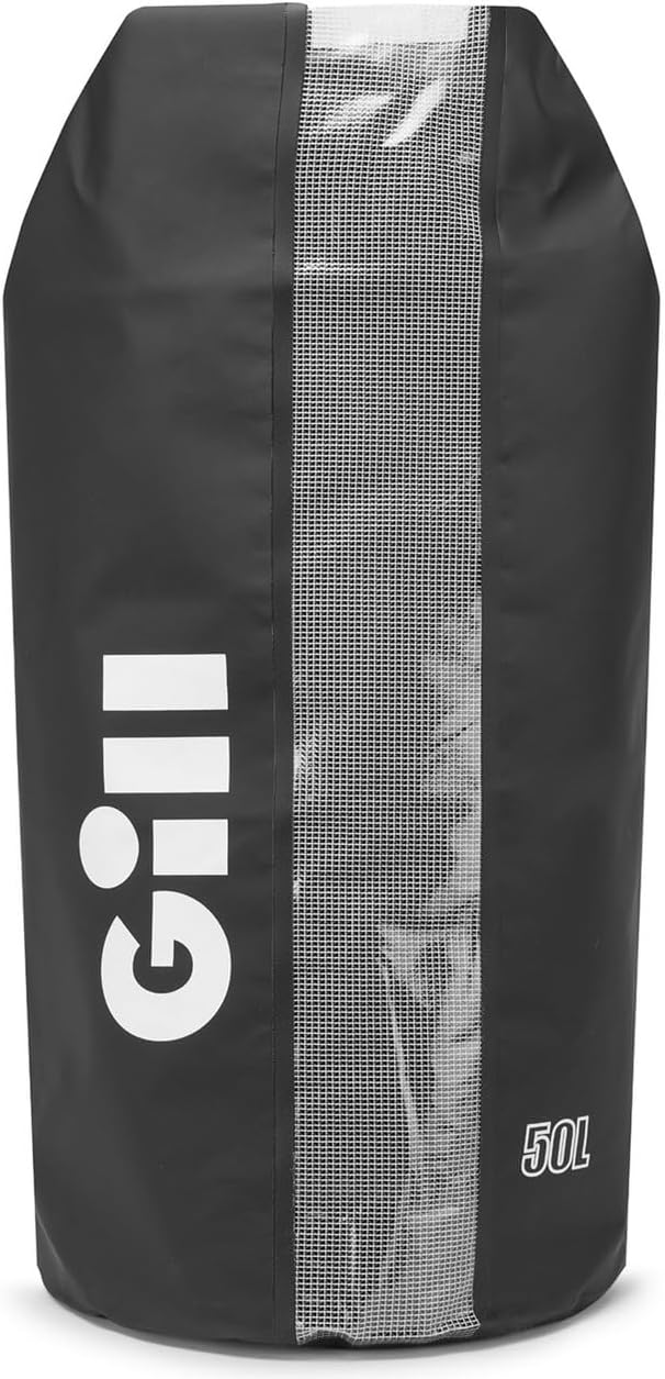 Gill Voyager 50 Litre Roll Top Dry Bag - Waterproof & Puncture Resistant for Water Sport, Kayaking, Beach, Boating, Camping