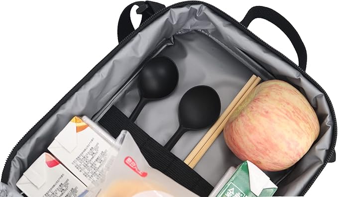 Roffatide Kamado Nezuko Lunch Box Bag Girls Leakproof Multifunctional Student Small Thermal Insulation Lunch Bag