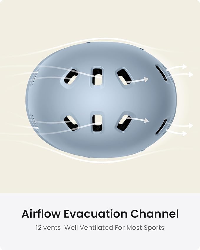 OutdoorMaster Skateboard Cycling Helmet-Beetles Snug,Bike Helmet for Adults, Youth & Kids-Two Removable Liners Ventilation Multi-Sport Commuter Scooter Roller Skate Inline Skating Longboard