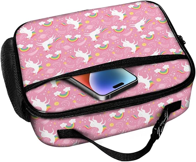 Unicorn Lunch Bag Reusable Insulated Lunch Box Keep Food Cooler Thermal Lunch Tote for Women Men