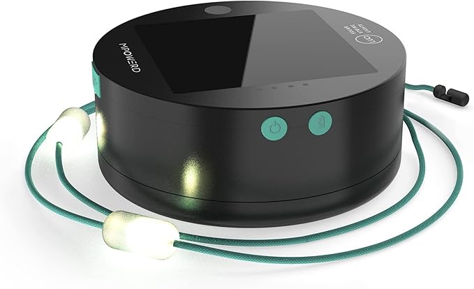 MPOWERD Luci Solar String Lights + Phone Charger: Rechargeable via Solar or USB-C, White 18', 100 Lumens LEDs, Lasts Up to 20 Hours, Waterproof, Camping, Pool/Patio, and Travel