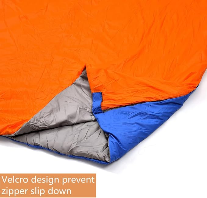 AGEMORE Ultralight Warm Weather Sleeping Bag, Portable Lightweight Waterproof Compact Sleeping Bag with Compression Sack, Fit for Kids Teens or Adults Outdoor Camping, Backpacking & Hiking