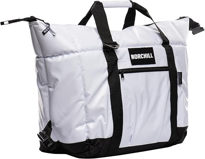 NorChill Soft Coolers 12 Can Insulated Marine Boatbag Soft Sided Cooler, White