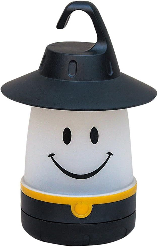SMiLE Soft LED Night Lantern - Black - Hanging Lamp, Battery-Operated