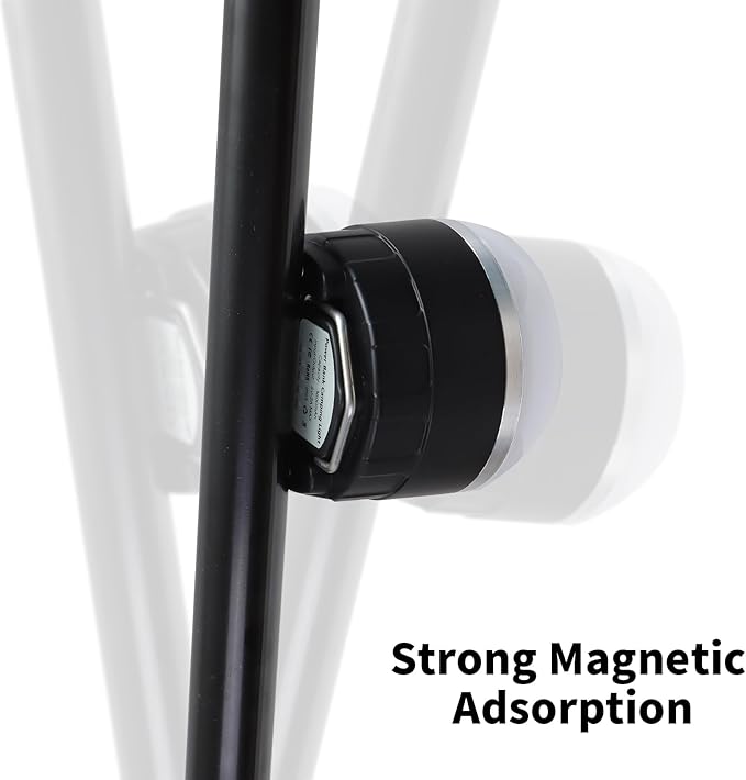 RGB Rechargeable Camping Lights 1000LM,YINGWOND 4000mAh LED Portable Camping Lantern with Magnet,Waterproof Tent Light for Emergency Power Outages Hiking Home Hurricane