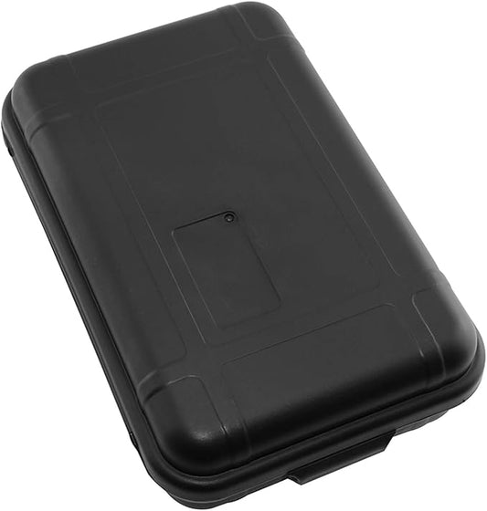DGZZI Outdoor Waterproof Airtight Shockproof Plastic Survival Container Carry Box with 2 U-Shape Buckle Storage Case