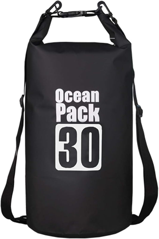 2L/3L/5L/10L/15L/20L/30L 500D Tarpaulin Heavey-Duty PVC Water Proof Dry Bag Sack for Kayaking/Boating/Canoeing/Fishing/Rafting/Swimming/Camping/Snowboarding