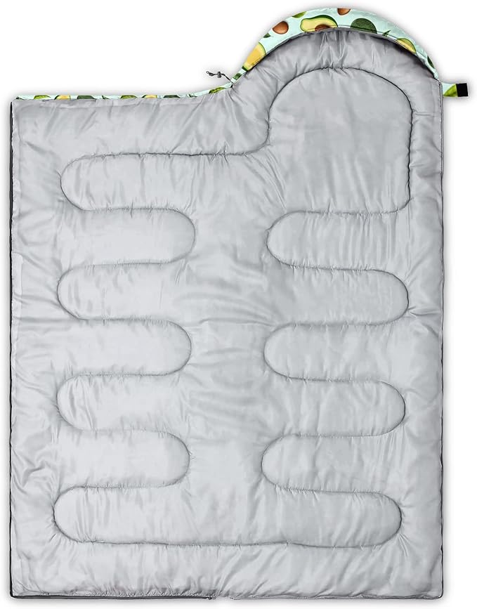BSNTHO Camping Sleeping Bags,3 Season Warm & Cool Weather,Lightweight,Waterproof Sleeping Bags for Adults & Kids,Traveling,and Outdoors,Camping Gear Equipment