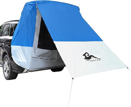 SUV Tent Car Awning, UPF 50++ with Portable Waterproof Storage Bag, Tear-Resistant, Large Space, Good Vision, Smooth Ventilation, Suitable for Outdoor Beach Camping Auto Canopy Shade…