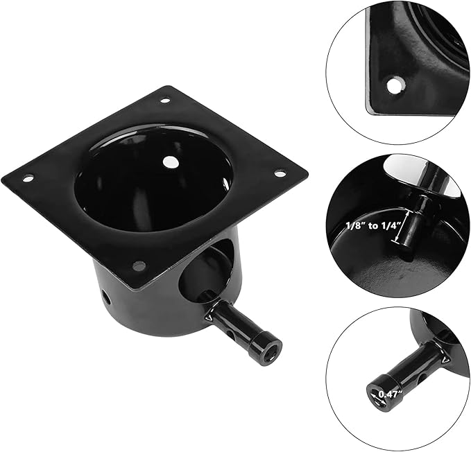 Upgraded 2.0 RPM Auger Motor, Fire Burn Pot and Hot Rod Ignitor, Grill Induction Fan for Traeger and Pit Boss Pellet Grill, Fire Pot Replacement for Traeger Parts Replacement, with Ash Remover, Screws