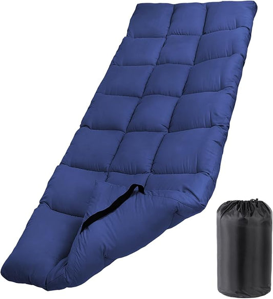Tuphen Cot Mattress Pad-Cot Pads for Camping, Cot Mattress Topper, Camping Mattress Sleeping Pad 75"x30" Soft Lightweight Quilted Pads for Camp Cot/RV Bunk/Narrow Twin Beds
