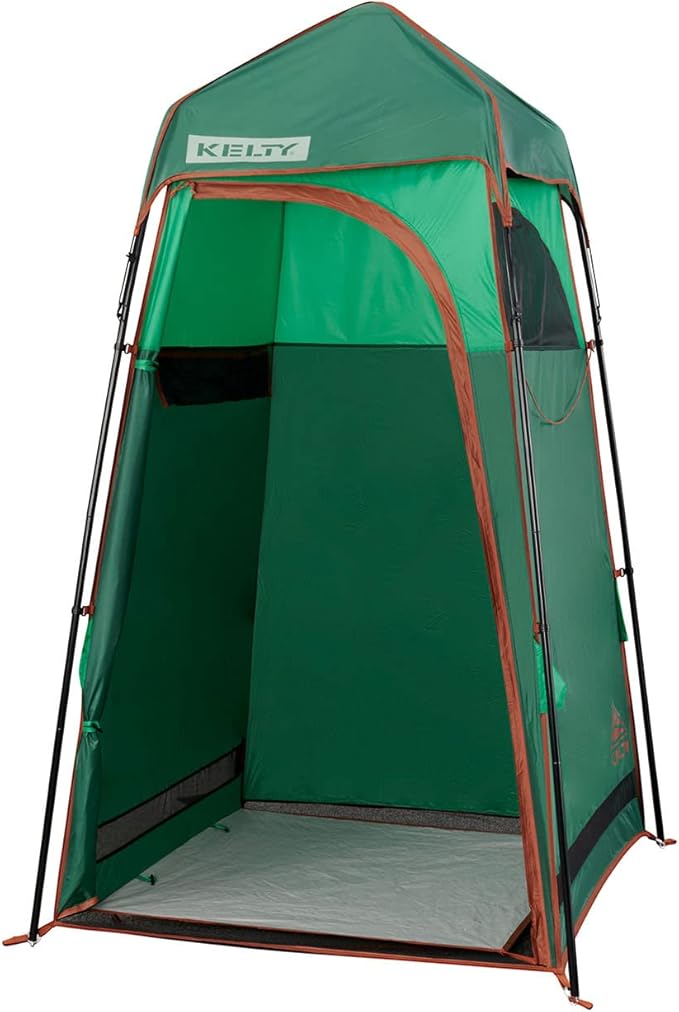 Kelty Discovery H2GO Privacy Shelter, Campsite Shower and Changing Shelter, Zippered Entry, Steel Pole Frame, Freestanding