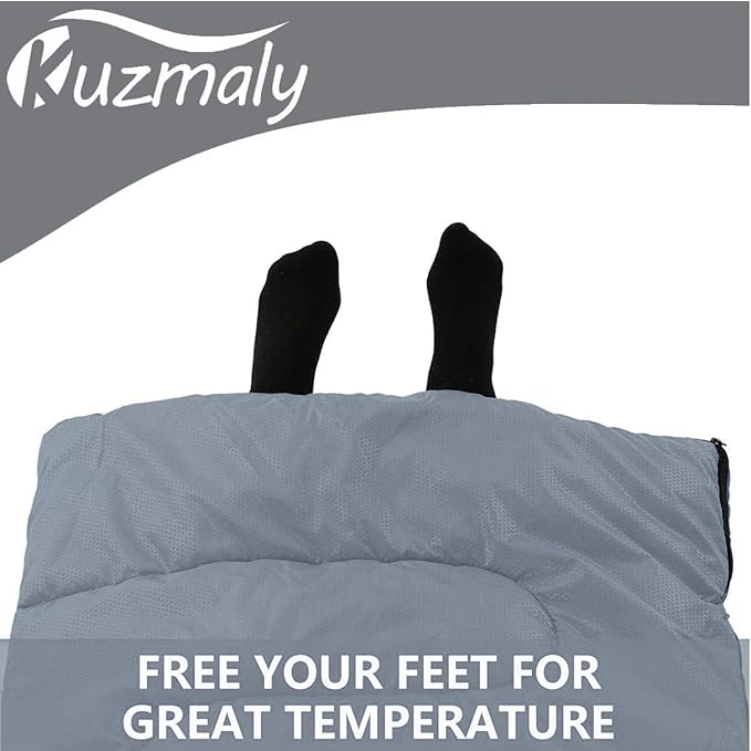 Camping Sleeping Bag 3 Seasons Lightweight &Waterproof with Compression Sack Camping Sleeping Bag Indoor & Outdoor for Adults & Kids