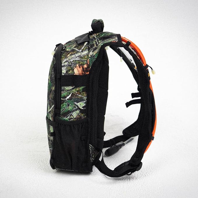 RAVERUNNER® Dino Festival Water Backpack - Dual Chamber Hydration - 3L Insulated Water Backpack for Raves, Festivals, Hiking, Running - Festival Hydration Pack for Hydration Backpack Rave