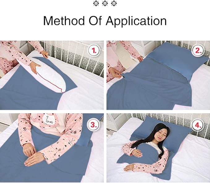 Sleeping Bag Liner Ultralight Travel Sheet Dirt-Proof Travel Camping Sheet Sleeping Sheet Hotel Sheet for Outdoor Travel Hiking Hotels Picnics