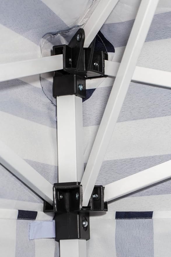 Impact Canopy 4' x 4' Portable Dressing Room, Pop Up Portable Changing Room, Navy Blue / White