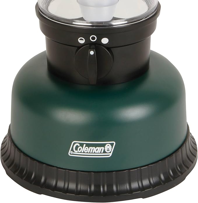 Coleman CPX 6 Compatible Classic XL 700 Lumens IPX4 Waterproof LED Lantern with 2 Modes, Textured Tube, and Large Bail Handle, Rugged Green