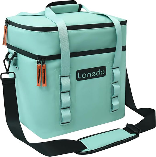Lisa Lunch Soft Cooler 20/36 Can, Insulated Bag Portable Ice Chest Box for Lunch, Beach, Drink, Beverage, Travel, Camping, Picnic, Car, Trips, Cooler Leak-Proof