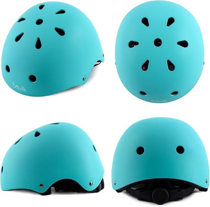 Kids Bike Helmet,Boys Girls Helmet Multi-Sport Helmet for Skateboard Roller Inline Skating Bicycle Scooter 3 Sizes