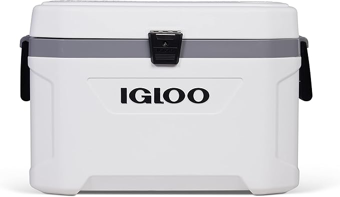 Igloo 54 Qt Marine Ultra Cooler, White