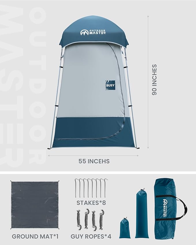 OutdoorMaster Privacy Shower Tent Changing Room Camp Toilet Shelter for Camping & Beach