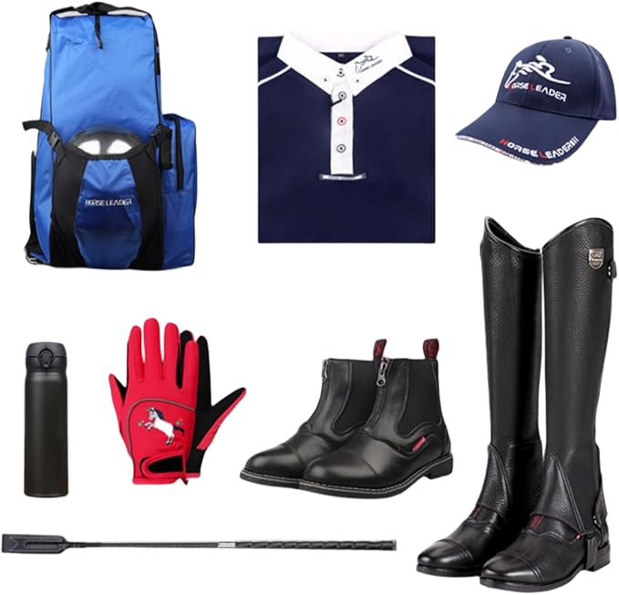 Tall Boot and Helmet Carrier - Waterproof 3 in 1 Equestrian Travel Bag for Horse Riding, Large Capacity, English Bag Carry All