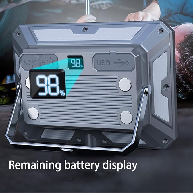 LED Camping Light,Rechargeable 4000LM,5 Light Modes, IPX4 Waterproof Tent Light for Power Outages, Emergency, Hurricane, Home, Hiking