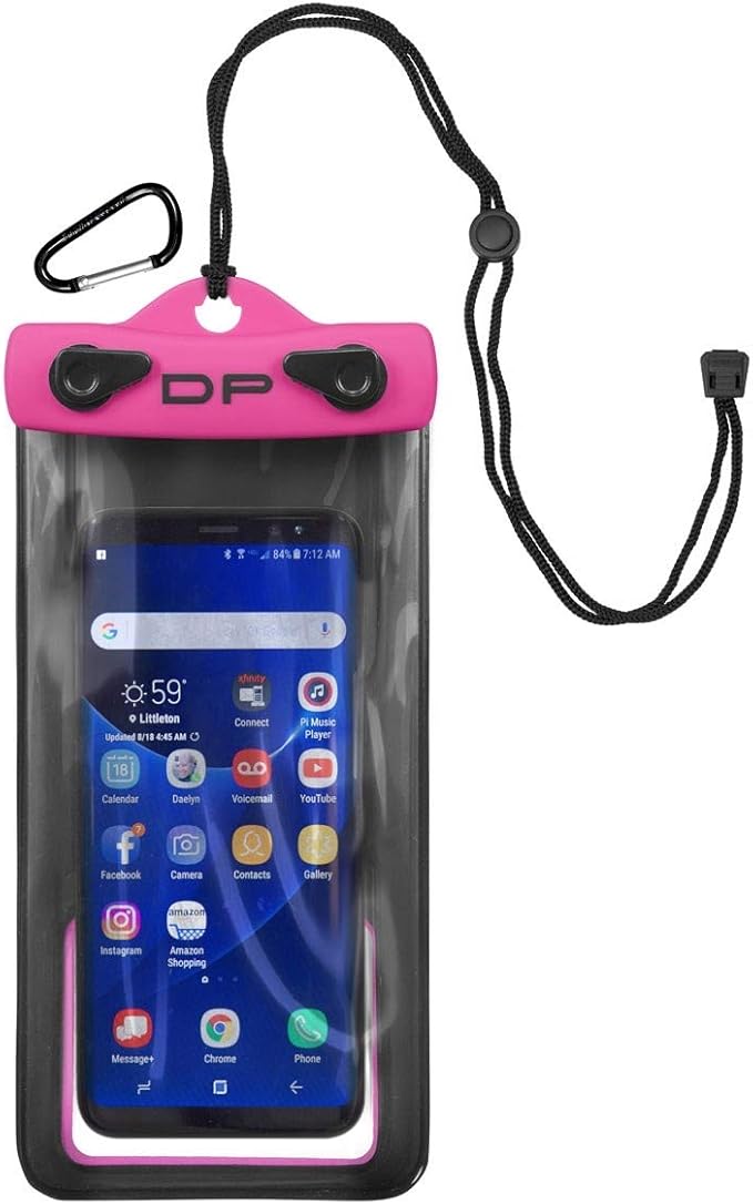 DRY PAK 5 x 8 Standup Paddleboard Equipment, Hot Pink