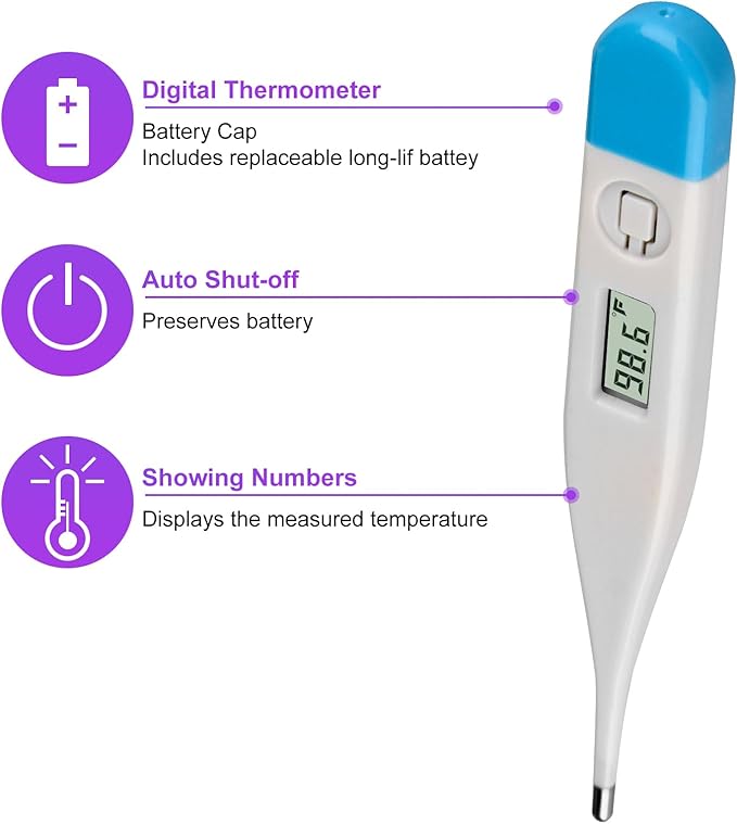 299PCS First Aid Kit Portable Purple Camping Essentials Multiple Purpose Survival Kits Plus Case Emergency Set Outdoor Backpacking Gear Suitable for Hiking School Car Home YIDERBO