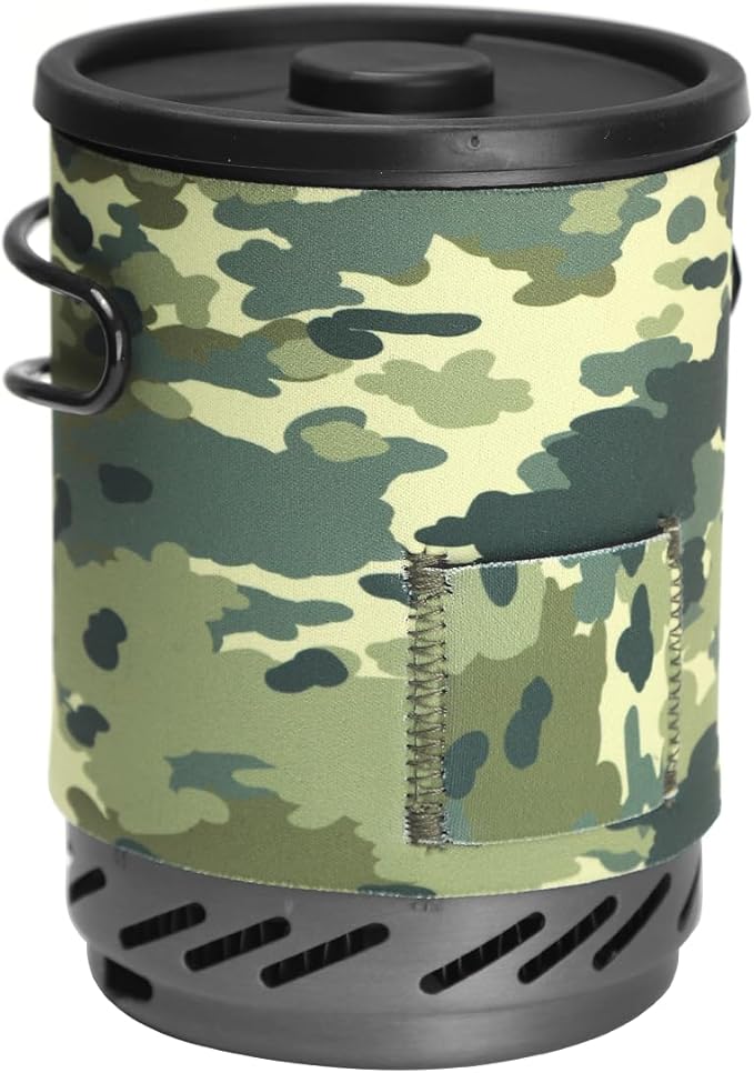 Fire-Maple "Fixed Star 1" Personal Cooking System | Pot/Jet Burner Stove System with Electric Ignition | Ideal for Hiking, Camping, Backpacking, Fishing, Hunting Trips and Emergency Use