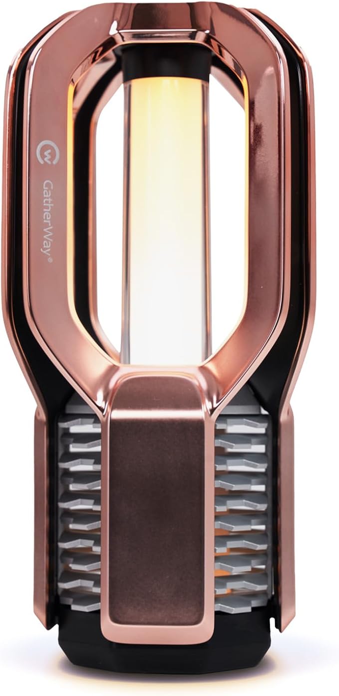 Rechargeable LED Camping Lantern - Free-Grip Design,4 Modes,IP65 Waterproof,3000K Warm Glow, Lightweight Portable Outdoor Light,Emergency Tent Light for Hiking,Backpacking & Home Use