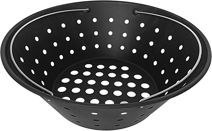 KAMaster Carbon Steel Charcoal Basket Fire Bowl for Large Big Green Egg,Ash Basket for Large Kamado Grill Accessories Fire Box Bowls Ash Basket,Kamado Grill Joe Classic and Other Similar Grills
