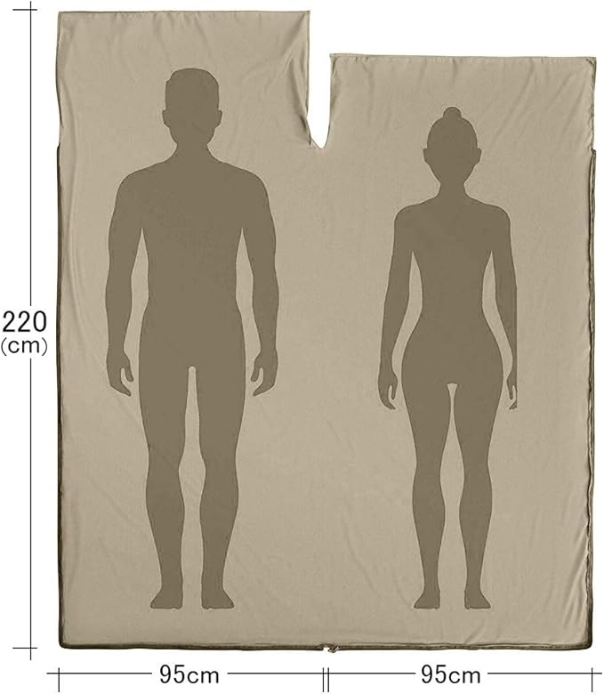 Sleeping Bag Liner,Travel Sheets & Adult Sleep Sack & Self Tan Sleep Sack for Backpacking,Hotel, Hostels, Lightweight Single Camping Sleep Pod