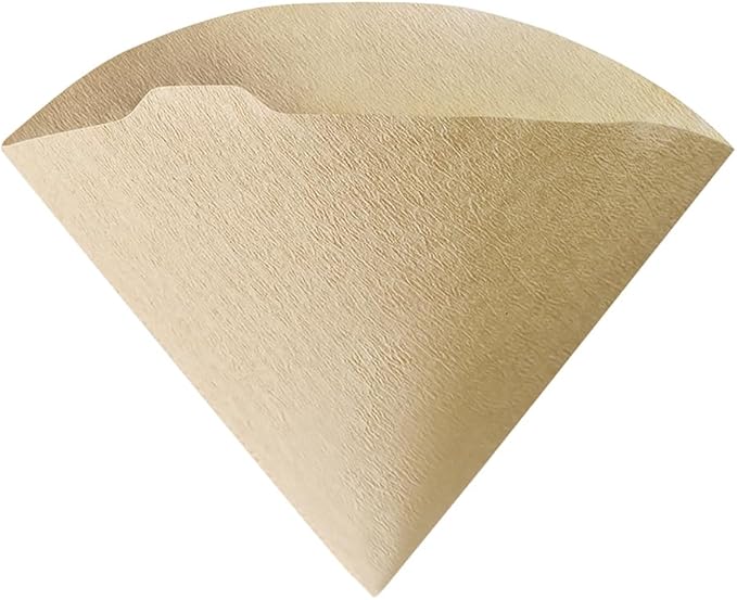 Hario V60 Paper Coffee Filter, Size 01, Natural, 100ct Box