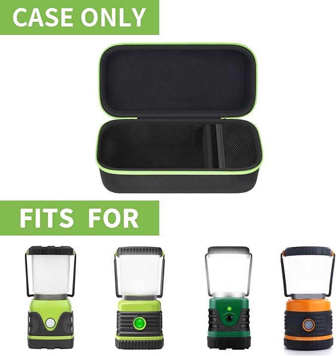 GWCASE Case Compatible with Consciot LED Camping Lantern, for Lighting Ever Battery Powered Camping Lights, Tent Flashlight Storage Container Carrying Bag (Box Only)