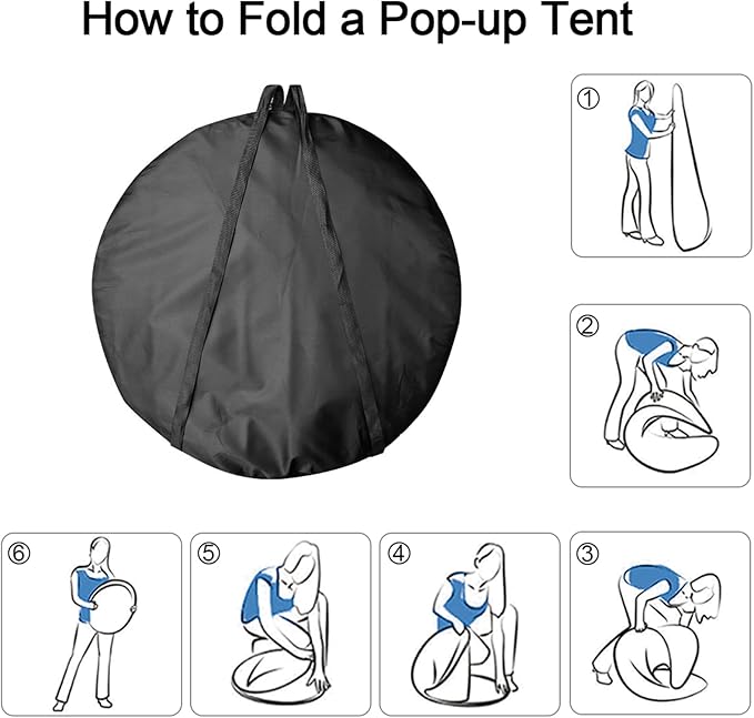 Pop Up Tent Upgrade Privacy Shower Tent Portable Outdoor Sun Shelter for Toilet Camping Biking Beach with Carry Bag