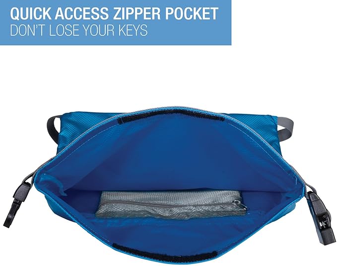 Lewis N. Clark Locking Backpack, Teal, One Size