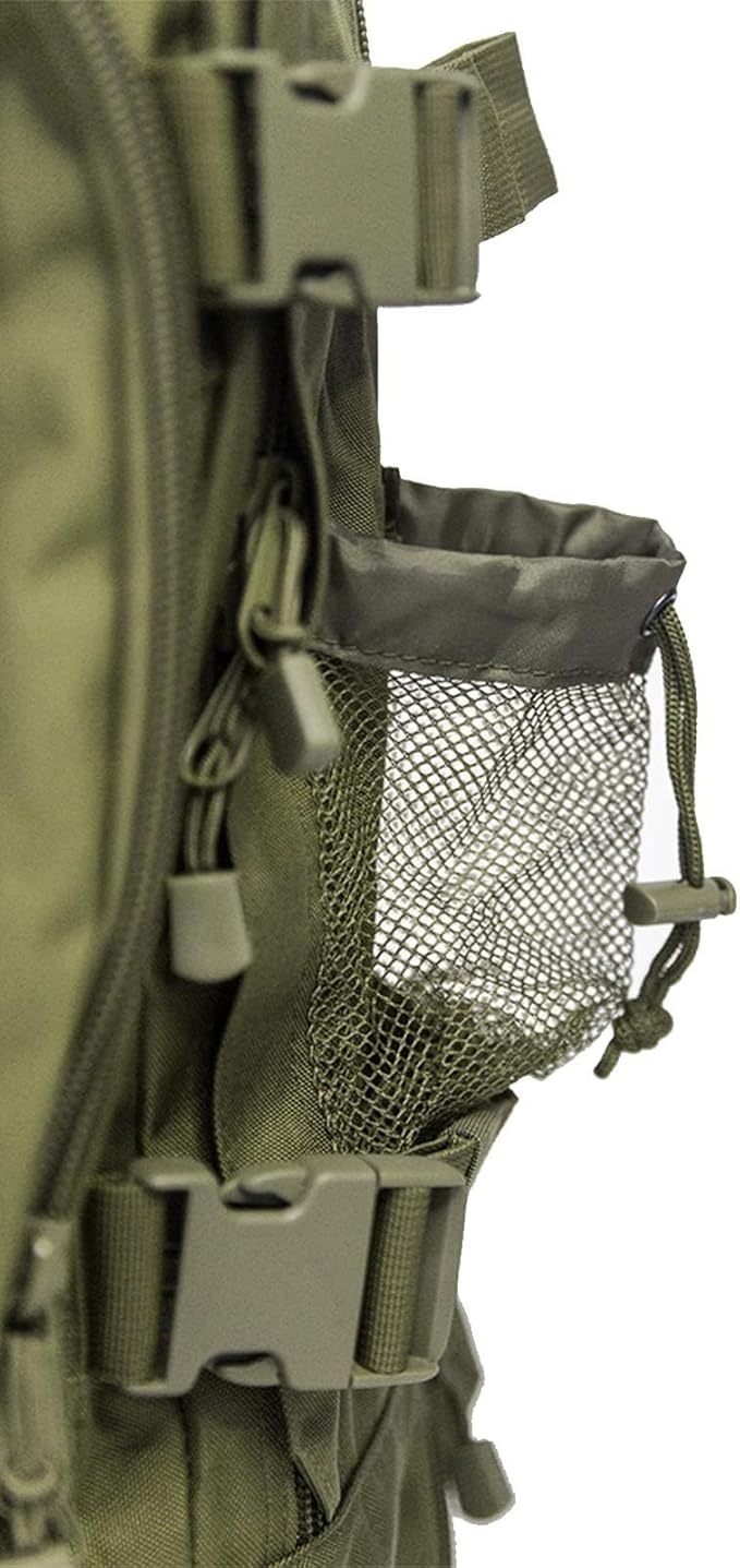 Tactical Backpack Military Army Daypack - Assault Pack for Men Molle Backpacks Bug Out Bag 3 Day Pack for Hiking Camping Travel Hunting Rucksack Trekking Green