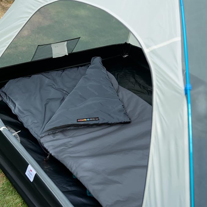 Naturehike Lightweight Sleeping Bag - Compact, Ultralight, Envelope Backpacking Bag - Portable, Waterproof, Comfortable With Compression Sack for 3 Season Camping, Traveling, Hiking