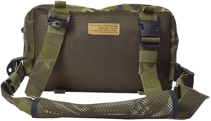 EMERSONGEAR Chest Pack Recon Kit Bag,Multi-Function Tool Pouch,Molle Vest Pouch Chest Bag for Men Tactical