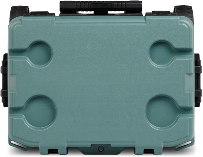 Igloo Trailmate 52Qt Wheeled Cooler, Insulated Hard Shell Ice Chest, Spruce