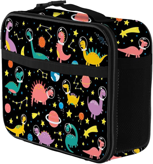 Dinosaur Lunch Bag Reusable Insulated Lunch Box Keep Food Cooler Thermal Lunch Tote for Women Men