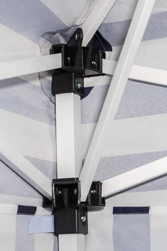 Impact 4'x4' Pop up Changing Dressing Room, Black and White