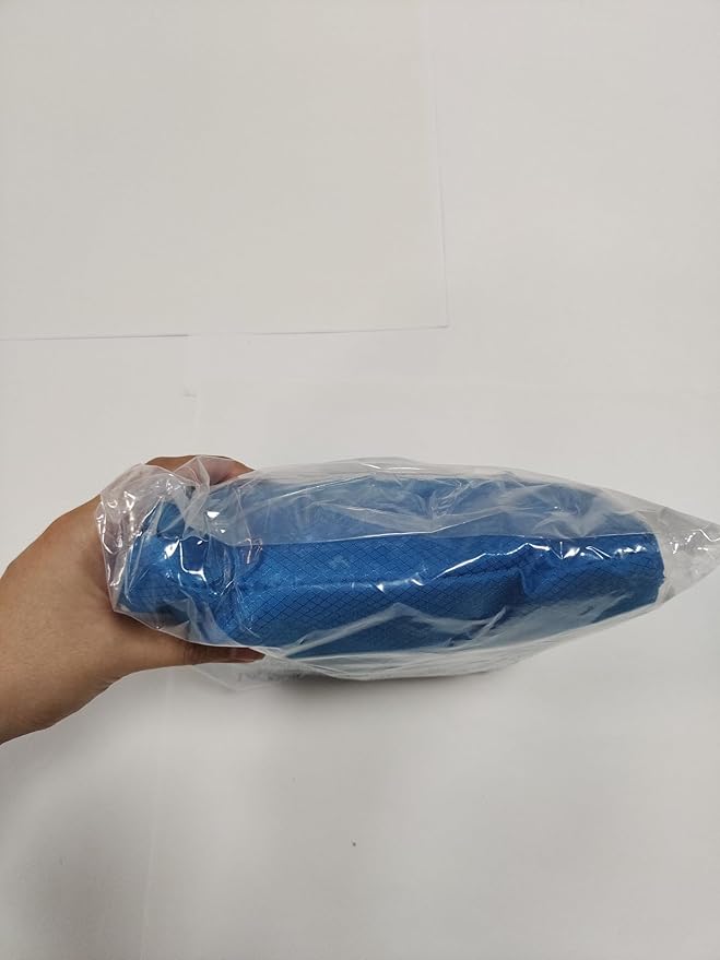 ZOMAKE Lightweight Packable Backpack 35L, Light Foldable Backpacks Water Resistant Collapsible Hiking Bag, Compact Folding Day Pack for Travel Camping(Light Blue)