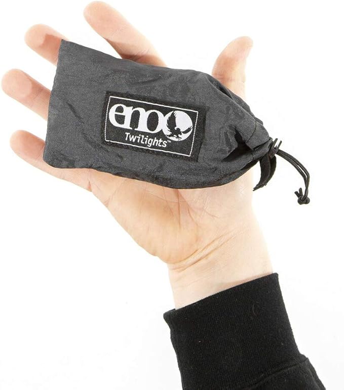 ENO Twilights Camp Lights - Outdoor LED Lights for Hiking, Camping, Beach, Festivals, Backyards, or Patios - Multi-Color