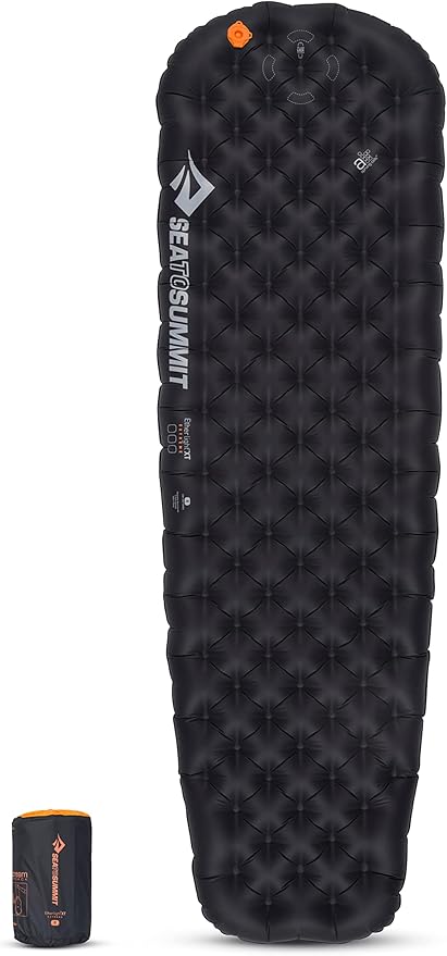 Sea to Summit Ether Light XT Extreme Cold-Weather Insulated Sleeping Pad, Tapered - Regular (72 x 21.5 x 4 inches)