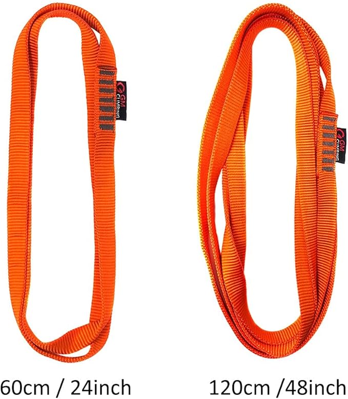 GM CLIMBING 16mm Nylon Sling Runner 22kN / 4950lbf CE UIAA Certified